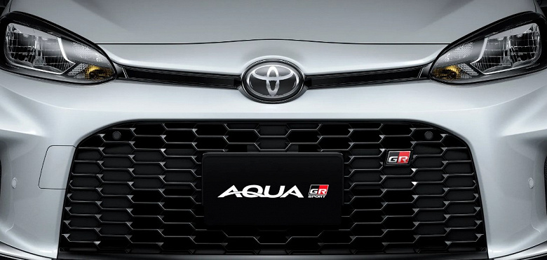Представлен «горячий» хетчбэк Toyota Aqua GR Sport дешевле $20 000